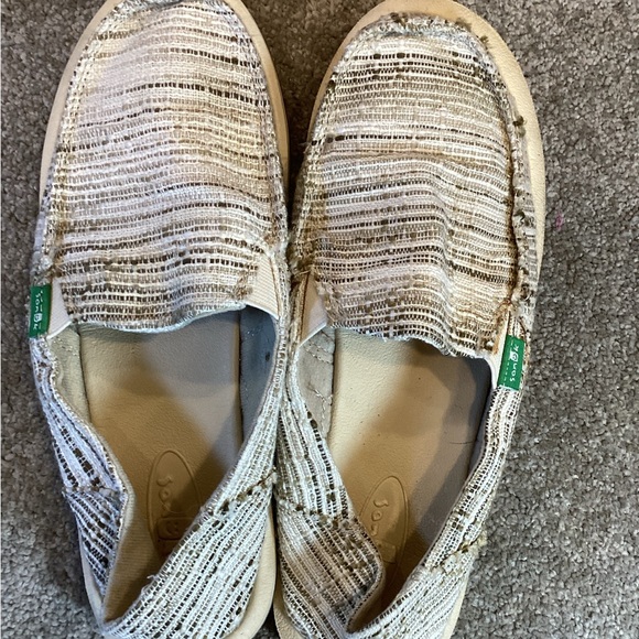 Sanuk Womens sidewalk surfer slip on loafer size 7 - Picture 3 of 6